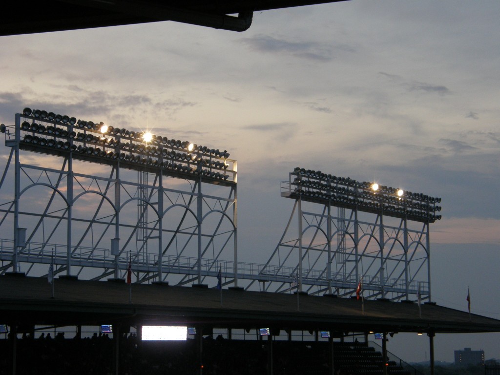 Blackout at Wrigley Field: Dodgers at Cubs