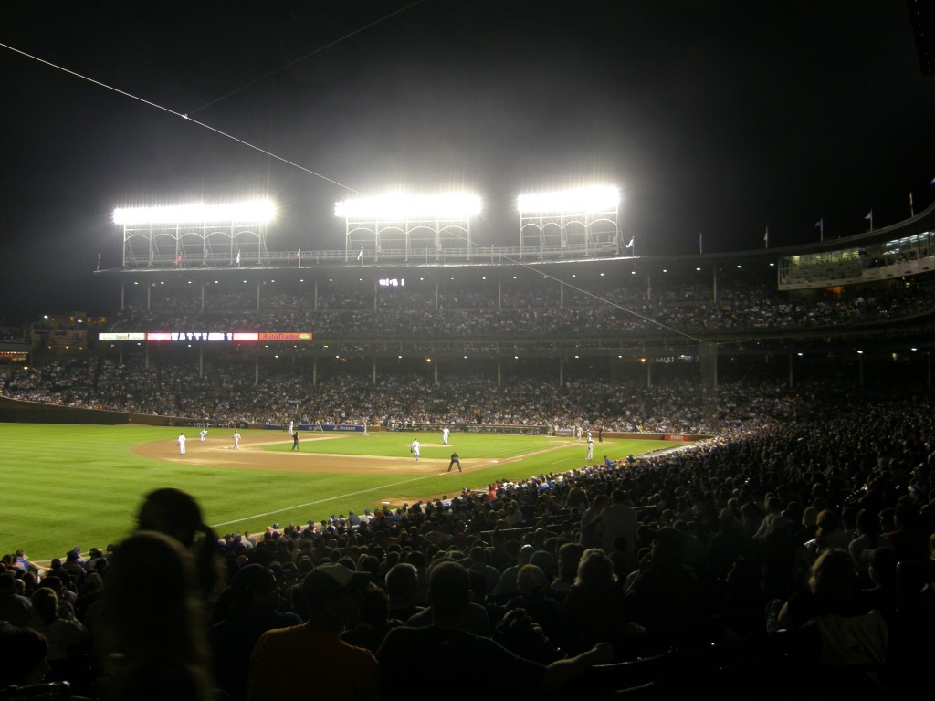 First Rain Delay of the Season: Athletics at Cubs