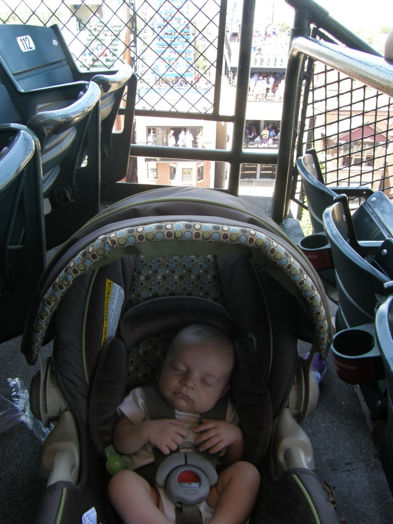 Ultimate Sports Baby Attends Eighth Cubs Game