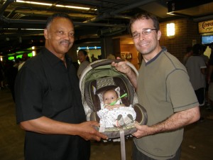 Reverend Jesse Jackson at U.S. Cellular Field