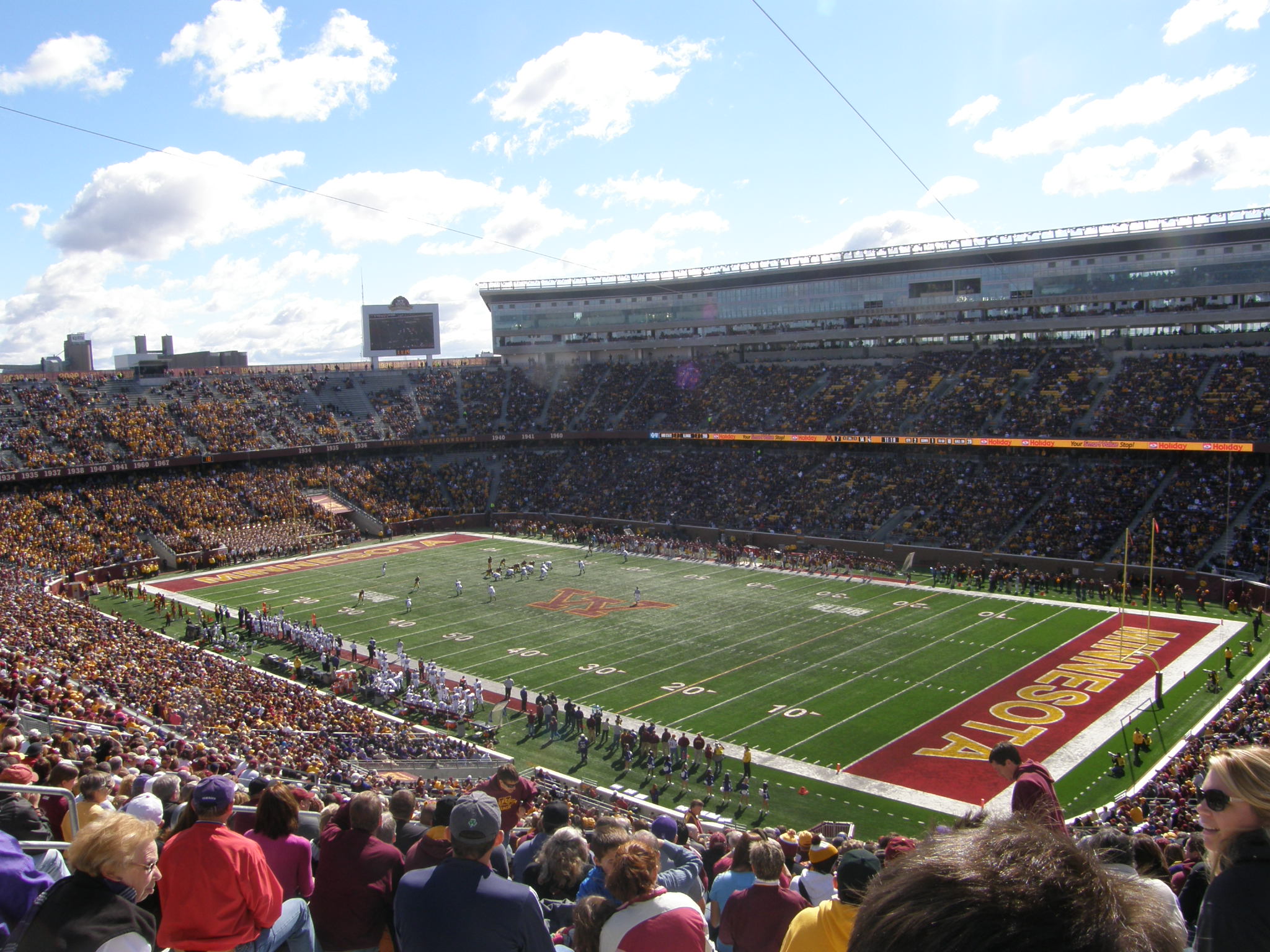 TCF Bank Stadium: Northwestern at Minnesota