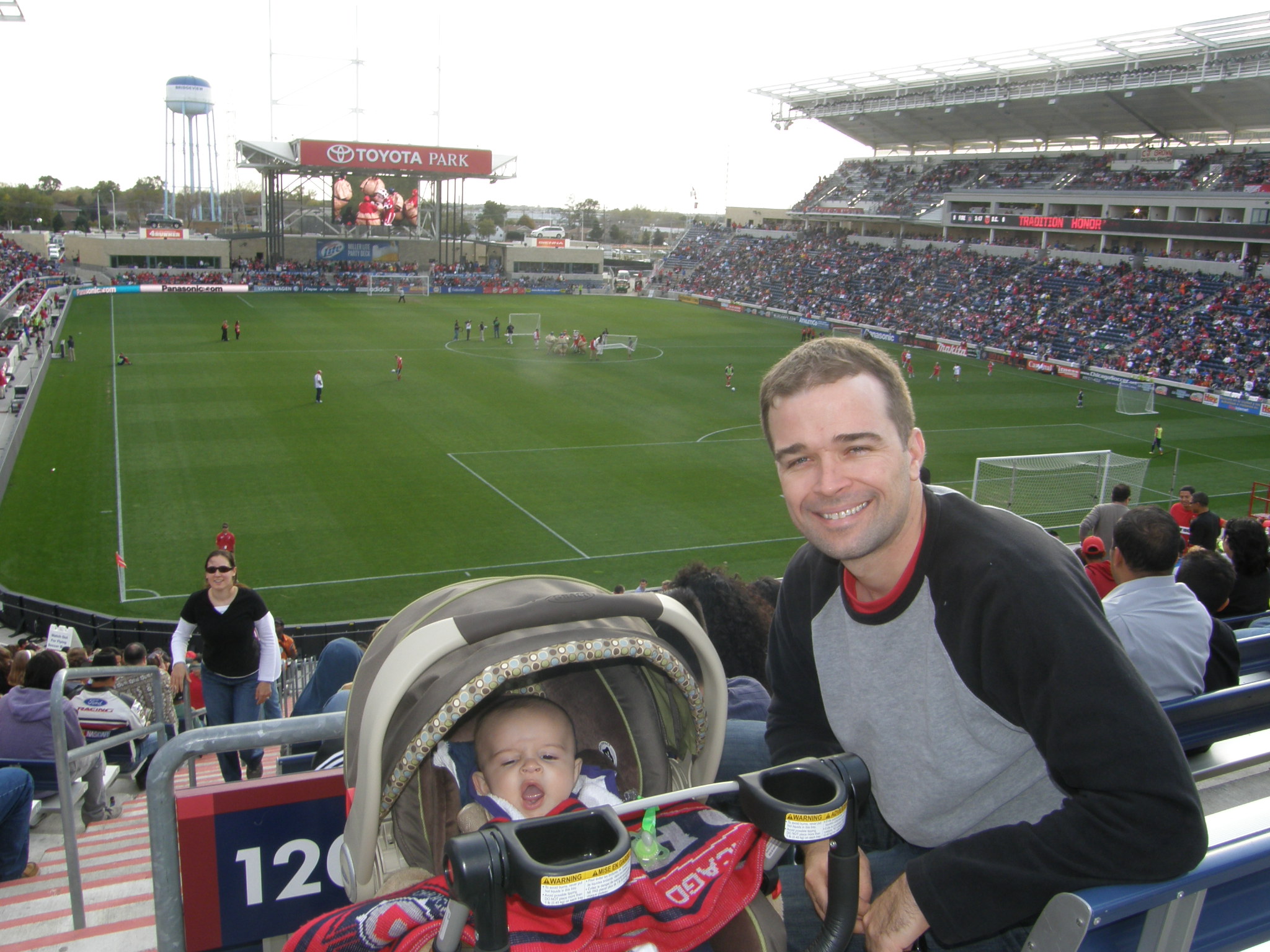 Ultimate Sports Baby Attends 1st Soccer Match