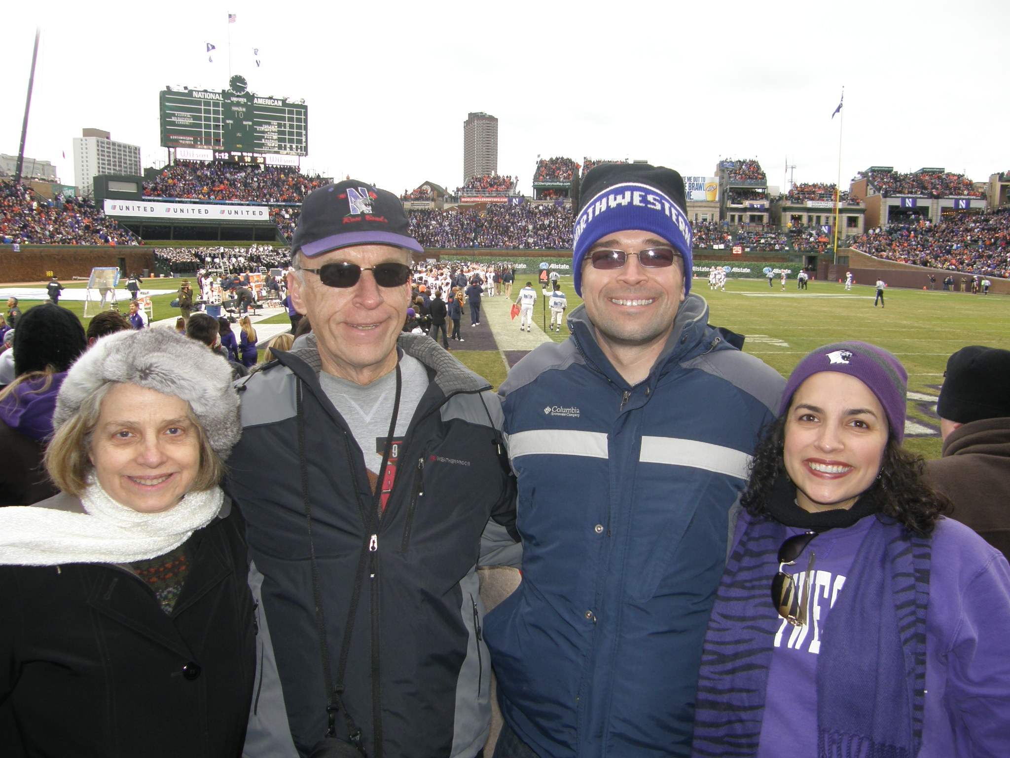 Northwestern Football at Wrigley Field