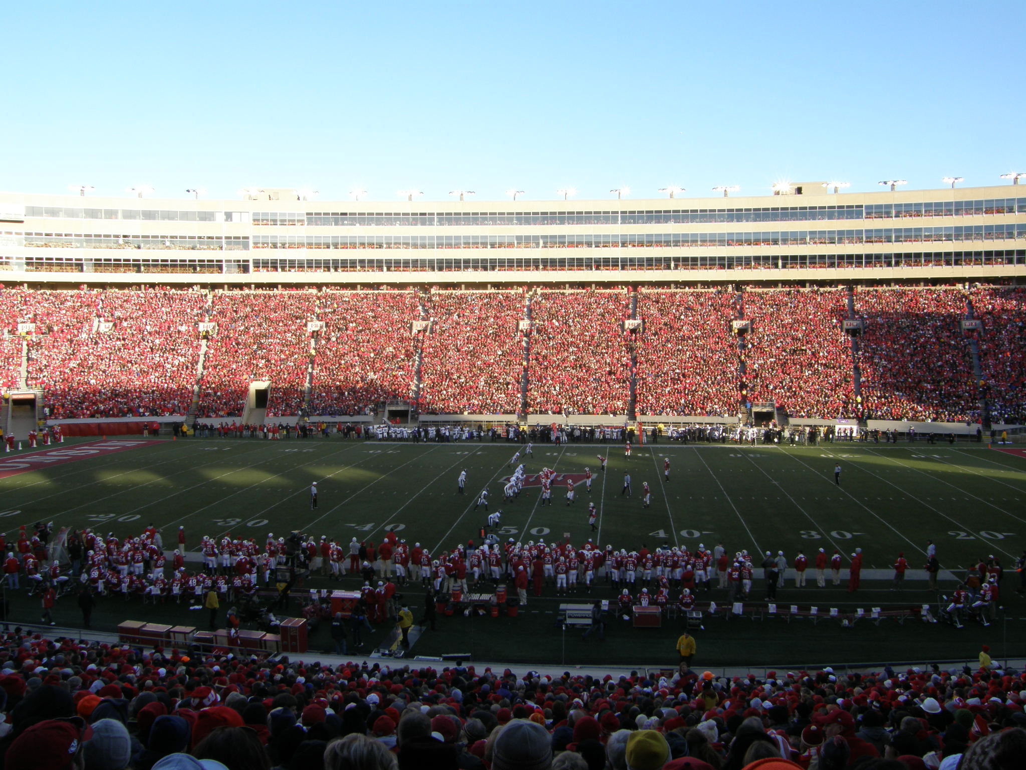 Camp Randall: Northwestern at Wisconsin