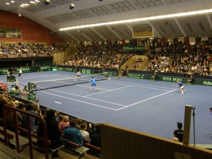 Saturday Davis Cup in Borås, Sweden