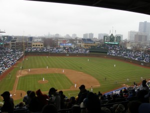 A Wet MLB Opening Day: Pirates at Cubs