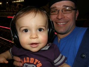 Ultimate Sports Baby Fidgets at Blackhawks Game