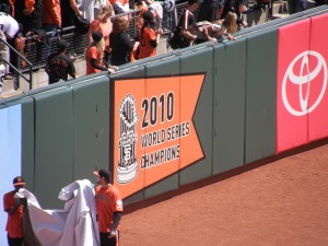 Giants World Series Championship Ceremony